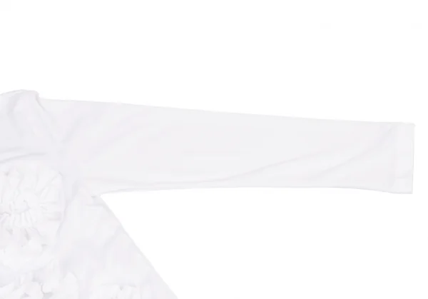 COMME des GARCONS Poly Front Frill Decoration Long T Shirt K-130671_006