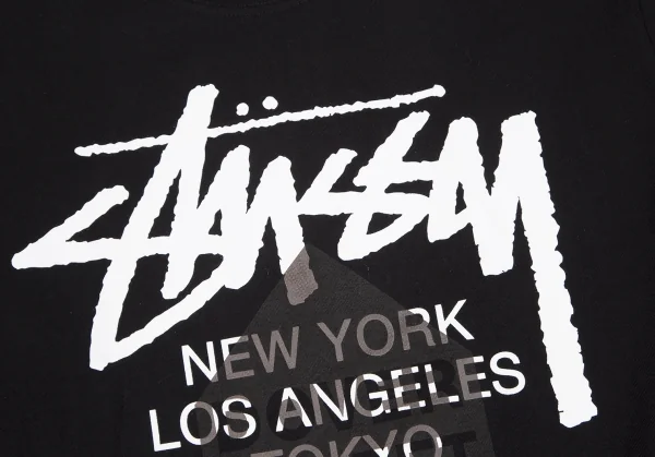 STUSSY×DOVER STREET MARKET World Tour Print T Shirt K-130679_004