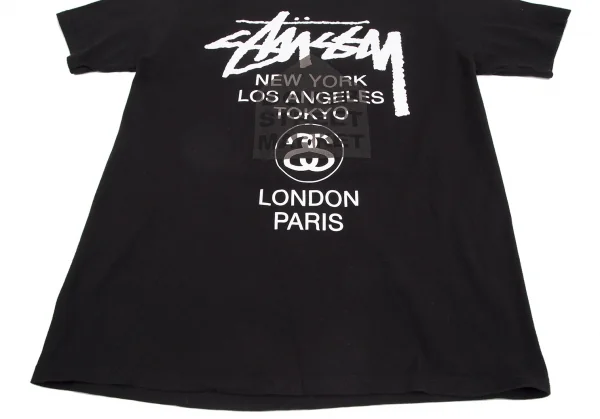 STUSSY×DOVER STREET MARKET World Tour Print T Shirt K-130679_006