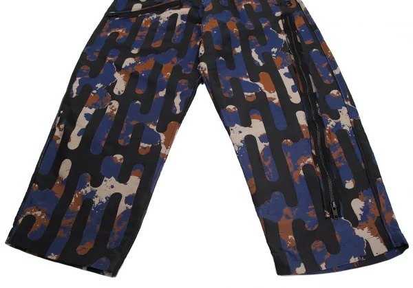 Y-3 Poly Nylon Zip Design Camouflage Jacquard Pants K-130682_008