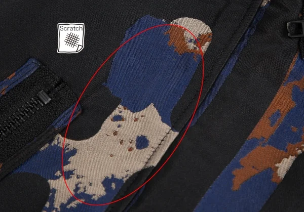 Y-3 Poly Nylon Zip Design Camouflage Jacquard Pants K-130682_011