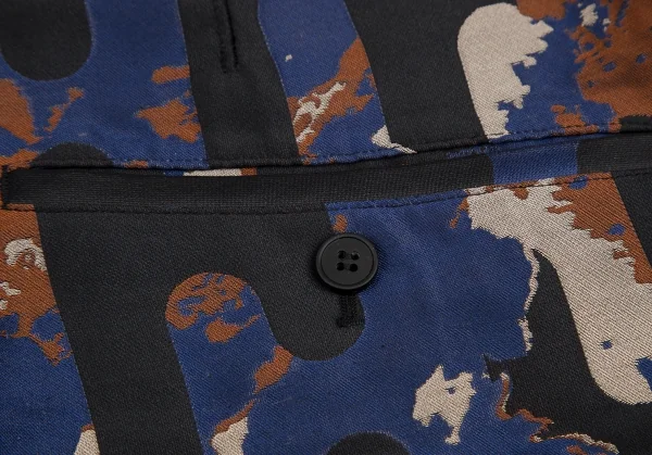 Y-3 Poly Nylon Zip Design Camouflage Jacquard Pants K-130682_017