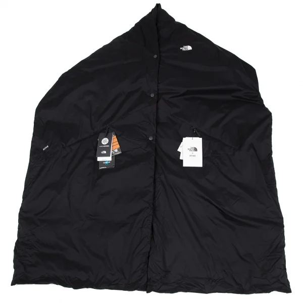 新品!ザノースフェイス×ハイクTHE NORTH ACE×HYKE ナイロンライトダウンケープ 黒F K-130683_002