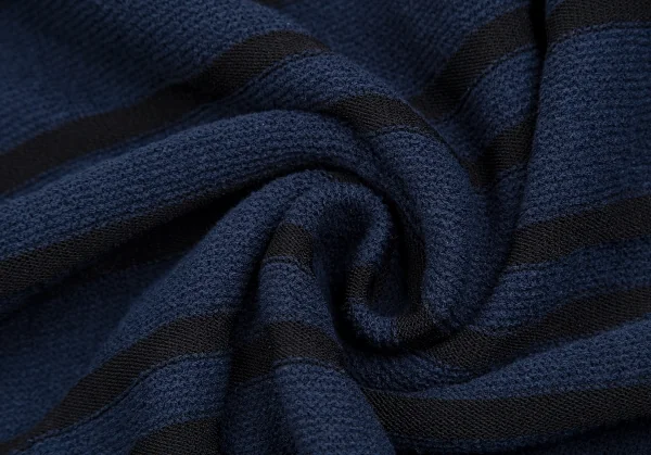 SONIA RYKIEL Cotton Switching Design Striped T Shirt K-130684_007