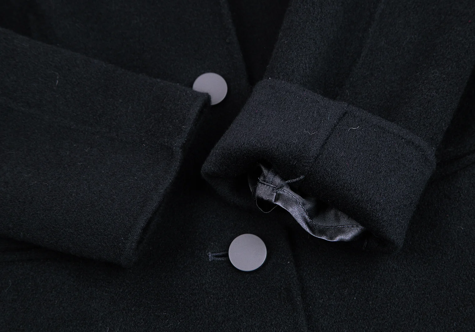 エンポリオアルマーニEMPORIO ARMANI カシミヤロングコート 紺36