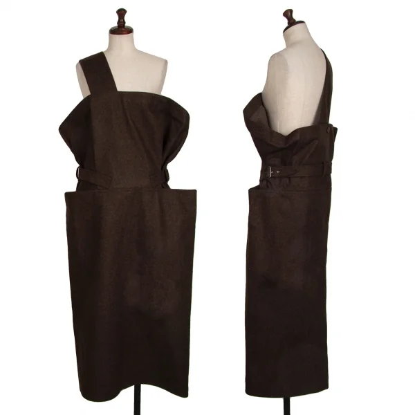 イッセイミヤケISSEY MIYAKE フェルトワンショルダージャンパー
