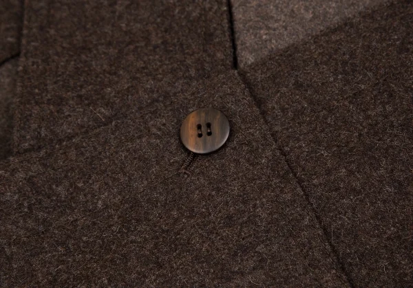 ISSEY MIYAKE Felt One Shoulder Dress K-130719_010