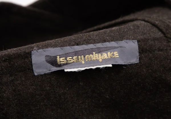 ISSEY MIYAKE Felt One Shoulder Dress K-130719_015