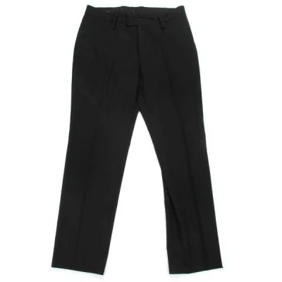 グッチGUCCI ウールパンツ 黒