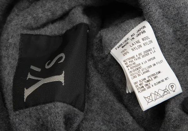 Y's Knit Layered Design Jacket K-130765_017