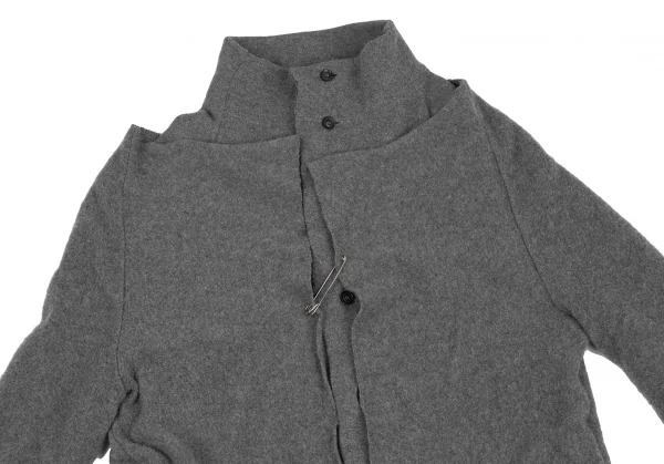 Y's Knit Layered Design Jacket K-130765_003