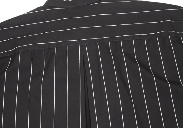 ISSEY MIYAKE Stripe Cotton Long Sleeve Shirt K-130811_014