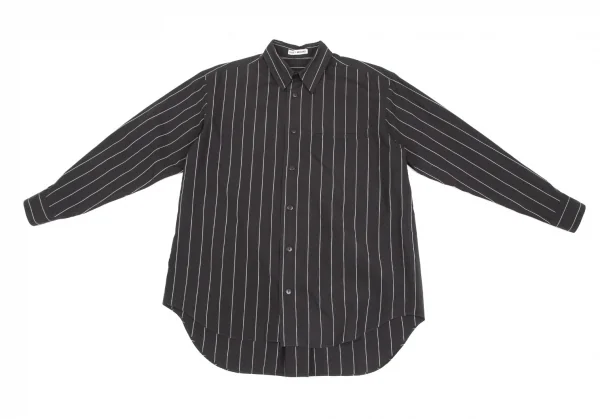 ISSEY MIYAKE Stripe Cotton Long Sleeve Shirt K-130811_002