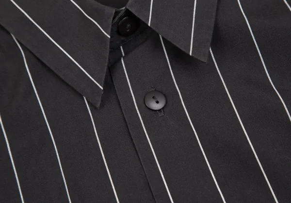 ISSEY MIYAKE Stripe Cotton Long Sleeve Shirt K-130811_006