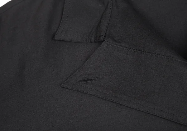 ISSEY MIYAKE Silk Wool Double Long Sleeve Shirt K-130813_004