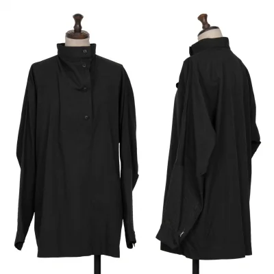 ISSEY MIYAKE Stitch Switching Long Sleeve Shirt