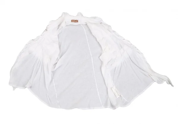 tricot COMME des GARCONS Dyed Frill Short Sleeves Cardigan K-130822_011