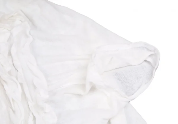 tricot COMME des GARCONS Dyed Frill Short Sleeves Cardigan K-130822_008