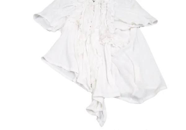 tricot COMME des GARCONS Dyed Frill Short Sleeves Cardigan K-130822_009