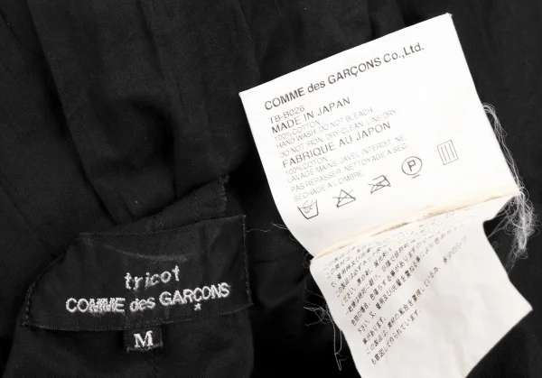 tricot COMME des GARCONS Folded Design Pleats Blouse K-130823_015