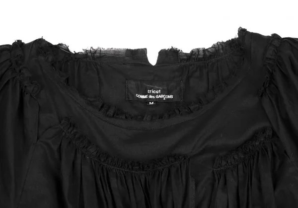 tricot COMME des GARCONS Folded Design Pleats Blouse K-130823_003