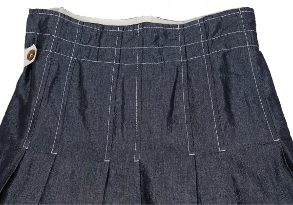 tricot COMME des GARCONS Washed Pleats Wrap Skirt K-130828_012