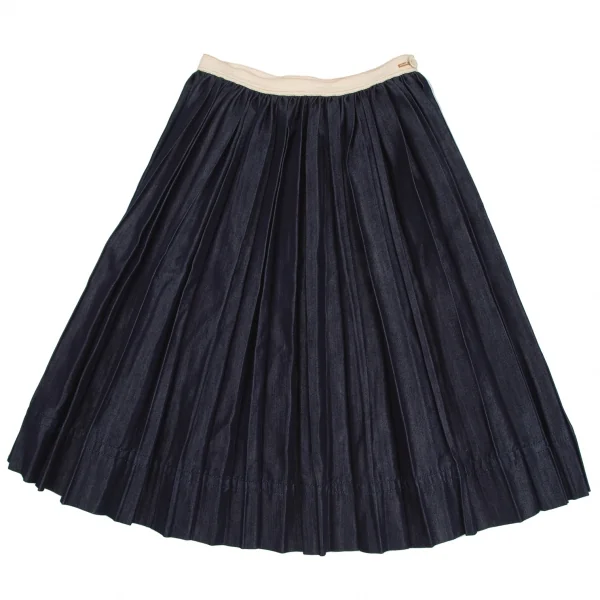 tricot COMME des GARCONS Waist Taping Pleats Skirt K-130829_002