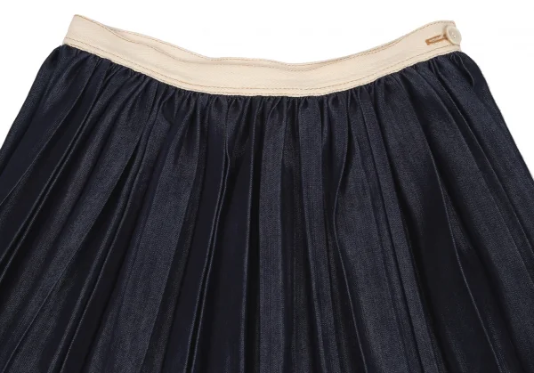 tricot COMME des GARCONS Waist Taping Pleats Skirt K-130829_003