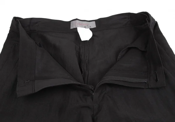 ヨウジヤマモト ノアールYohji Yamamoto NOIR レーヨンリネン