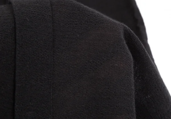 ヨウジヤマモト ファムYohji Yamamoto FEMME ランダムタックバックジップノースリーブトップス 黒2 K-130855_011