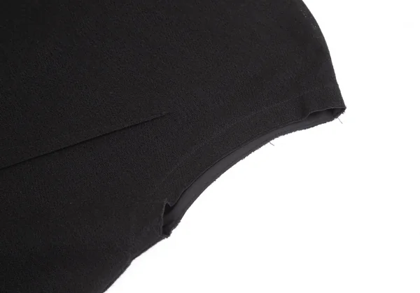 ヨウジヤマモト ファムYohji Yamamoto FEMME ランダムタックバックジップノースリーブトップス 黒2 K-130855_005