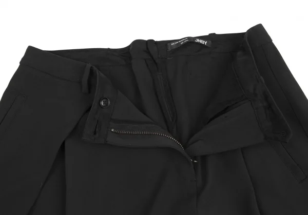センソユニコ ジェイエヌビーワイJNBY ポリハーフサルエルパンツ 黒M K-130871_005