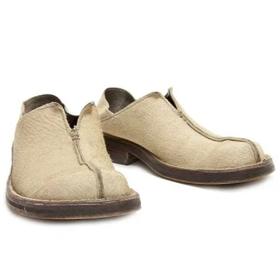 【SALE】トランスコンチネンツTRANS CONTINENTS イタリア製 ハラコレザーサンダル38（24.0位）