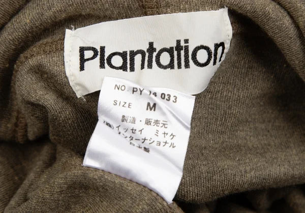 プランテーションPlantation タートルネックドルマンスリーブ 
