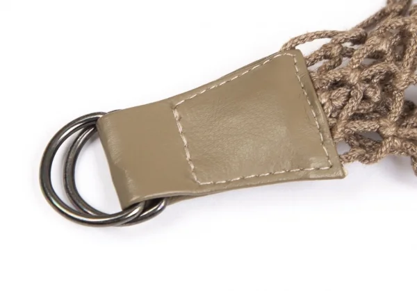 ISSEY MIYAKE Mesh Switching Leather Belt K-130919_006