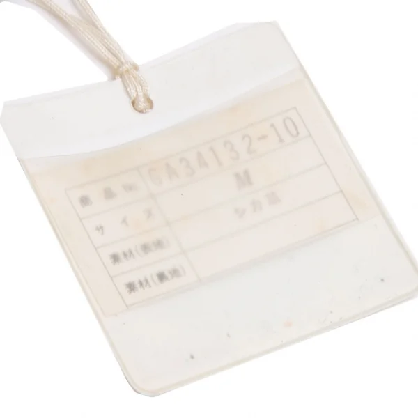 イッセイミヤケISSEY MIYAKEレザーストラップデザインベルト カーキM K-130921_010