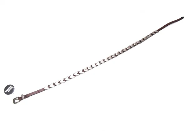 ISSEY MIYAKE Arrow Studs Leather Belt K-130925_002