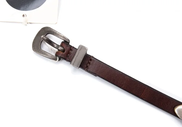 ISSEY MIYAKE Arrow Studs Leather Belt K-130925_005