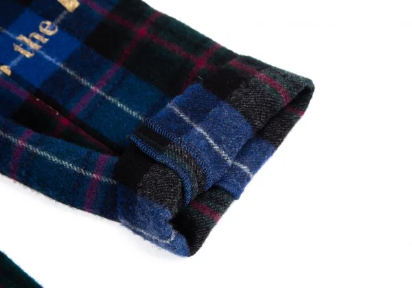 COMME des GARCONS Printed Check Harf Sleeve Jacket K-130926_009