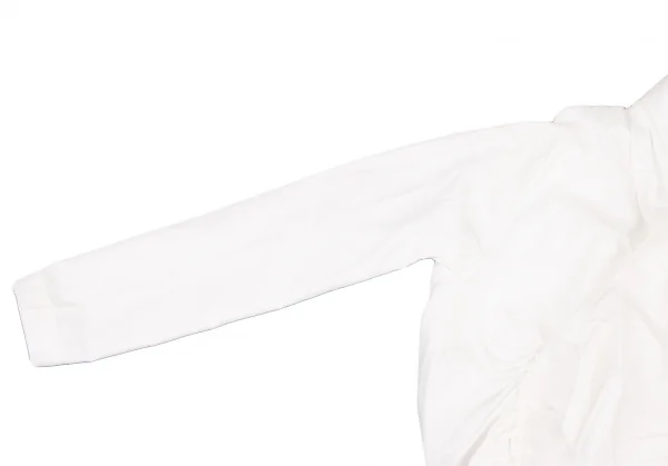 COMME des GARCONS Back Ribbon Gather Poly Jacket K-130930_006