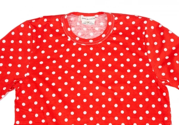 コムデギャルソンCOMME des GARCONS ドットプリント長袖
