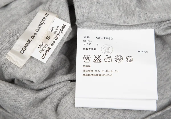 COMME des GARCONS Frill Puff Sleeves T Shirt K-130933_011