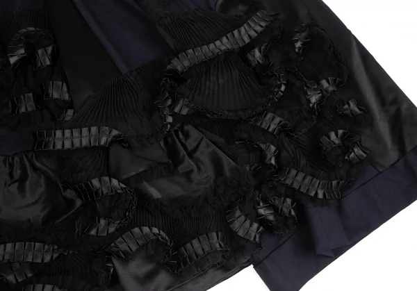 COMME des GARCONS Decorative Stripes Wide Pants K-130937_010