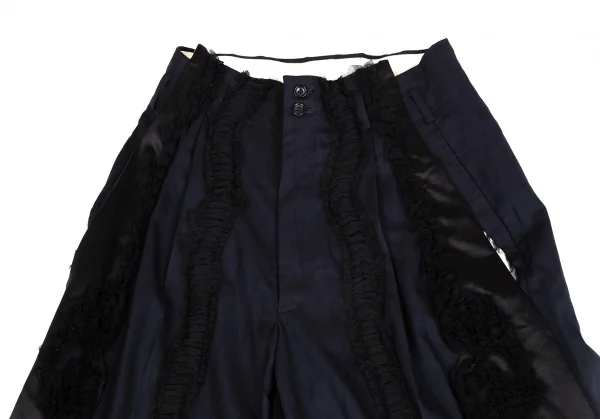 COMME des GARCONS Decorative Stripes Wide Pants K-130937_002