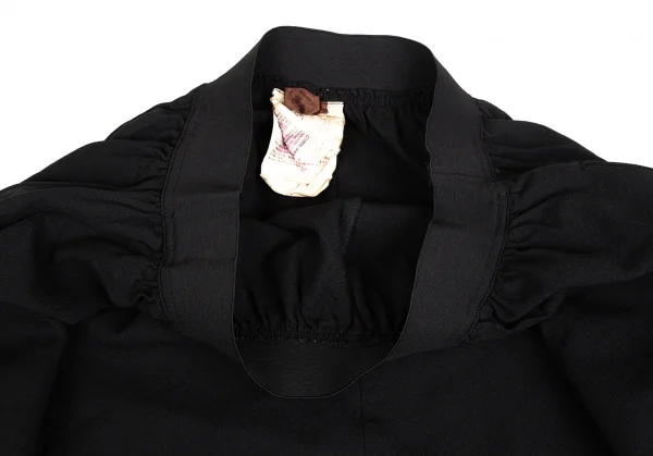 COMME des GARCONS Dyed Poly Fulling Frill Dropped Crotch Pants K-130938_004