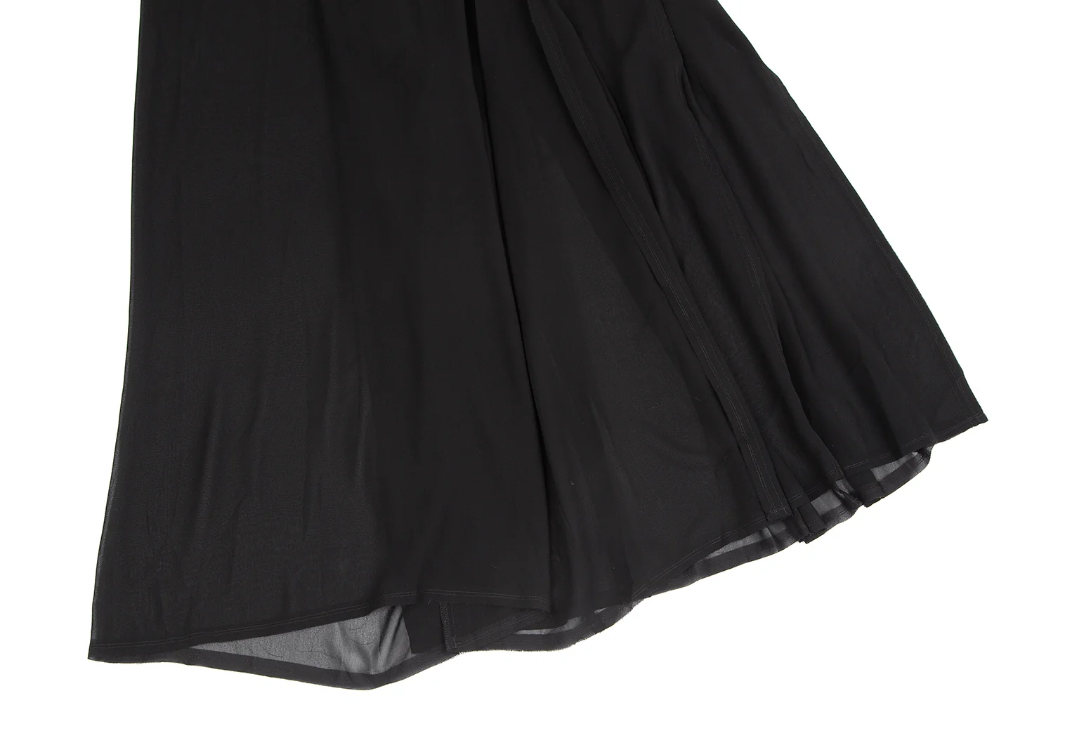 コムデギャルソンCOMME des GARCONSサイドプリーツシースルー