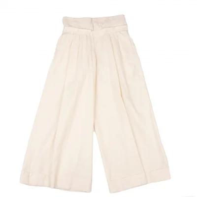 COMME des GARCONS Double Waist Sheeting Wide Pants