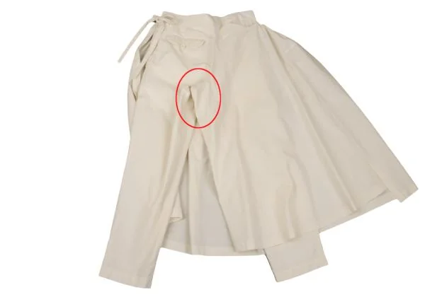 COMME des GARCONS Wrap Skirt Sheeting Pants K-130945_014