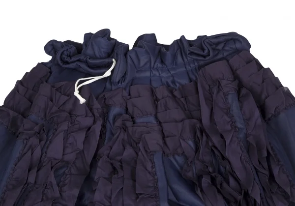 COMME des GARCONS Frill Design Poly Skirt K-130946_003