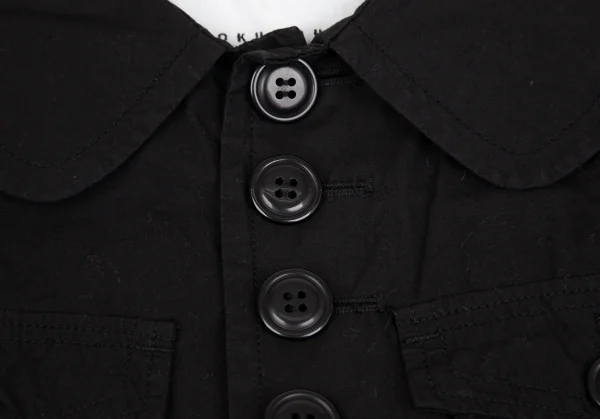 sunaokuwahara Button Design Cotton Shirt Coat K-130960_006
